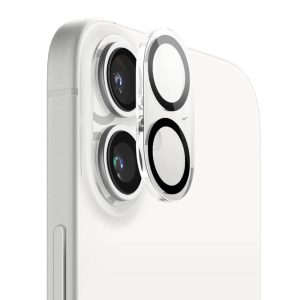 anank camera guard iphone 16 / iphone 16 plus clear/black