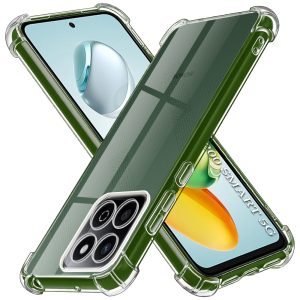 husă techsuit shockproof clear silicone honor 200 smart / x7c clear