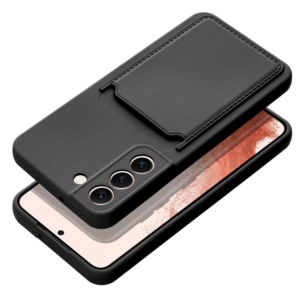 husă pentru samsung a35 5g card case neagră husă pentru samsung a35 5g card case neagră