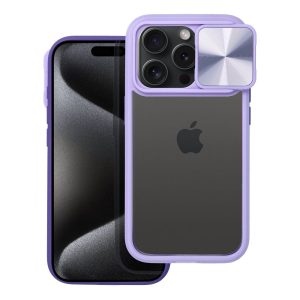 husă pentru iphone 14 pro slider violet