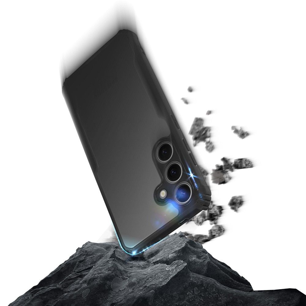 husă samsung s24 fe anti drop neagră husă samsung s24 fe anti drop neagră