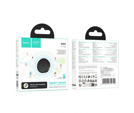 hoco smarttag e96a pentru android series, negru hoco smarttag e96a pentru android series, negru
