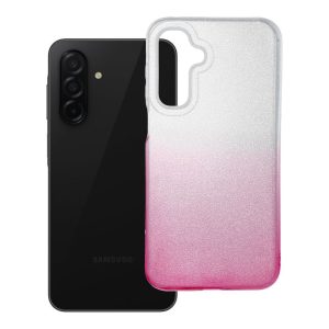husă transparentă shine roz alb pentru samsung a26