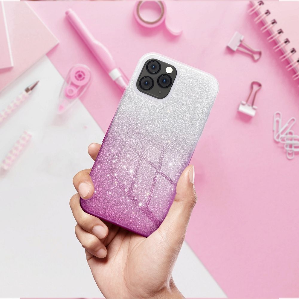 husă transparentă shine roz alb pentru samsung a26 husă transparentă shine roz alb pentru samsung a26